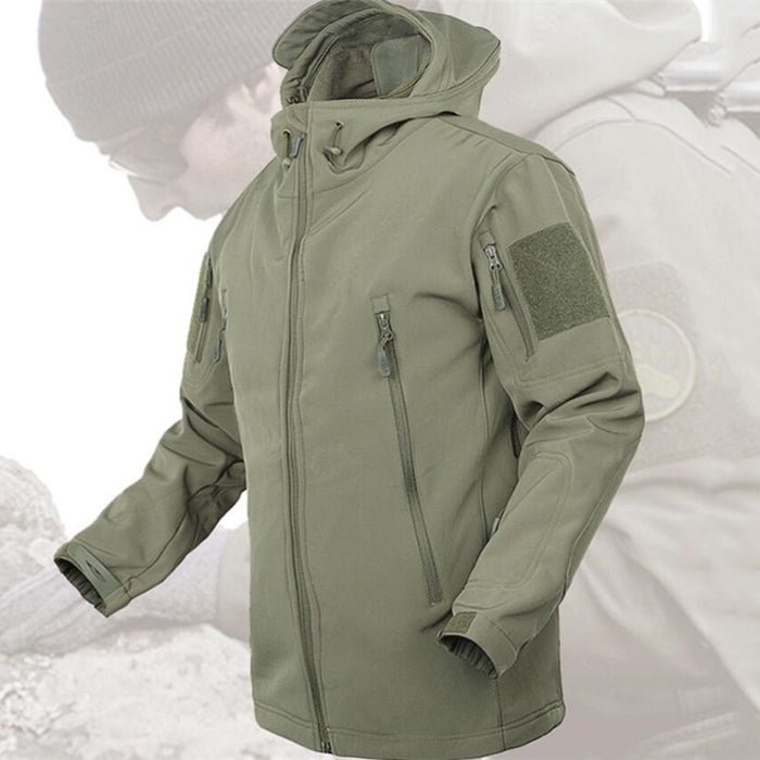 Plus Size Outdoor Waterproof Thicken 3-IN-1 Men's Jacket