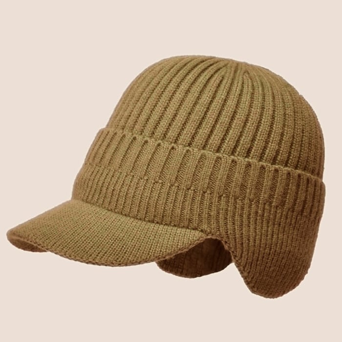 Elastic Warm Ear Protection Knitted Hat