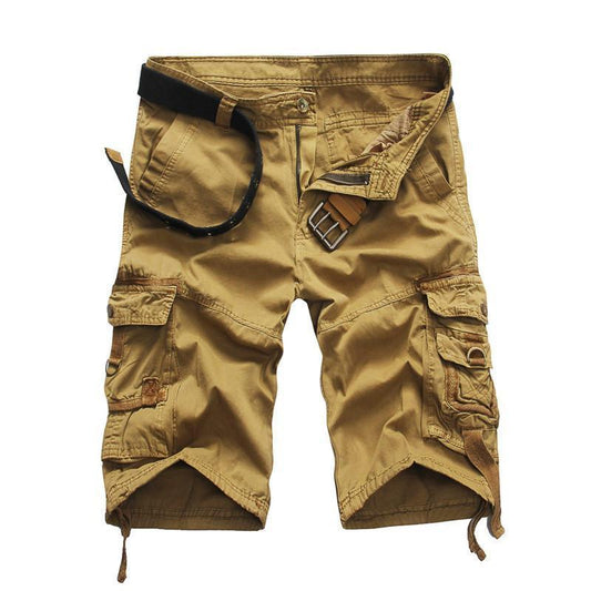 Cotton Men Cargo Shorts